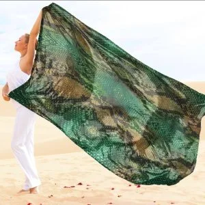 Парео-хустка-палантин 10в1 з принтом зміїна шкіра